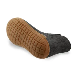 Boot with natural rubber sole - honey - Charcoal