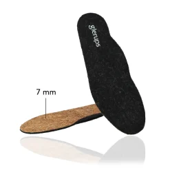Innersole 7mm, Arch Relax - Charcoal